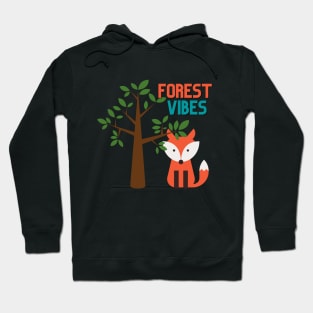 Forest Vibes Fox Design! Hoodie